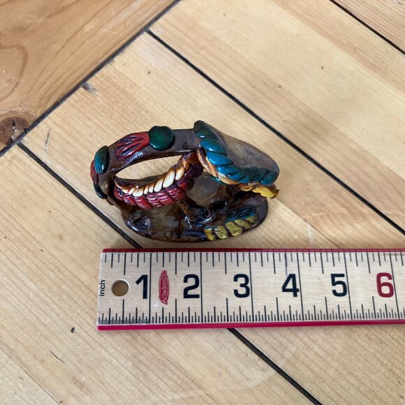 JART Embracing Couple Abstract Face Sculpture Cutout Silhouette Ethnic Tribal - Picture 10 of 10